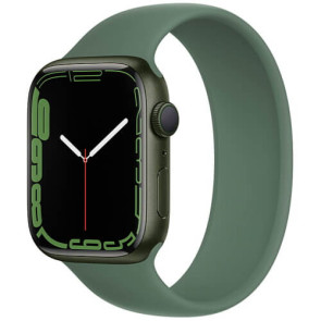 Apple WATCH Series 7 45mm Green Aluminum Case With Clover Solo Loop (MKNQ3/ML1D3)
