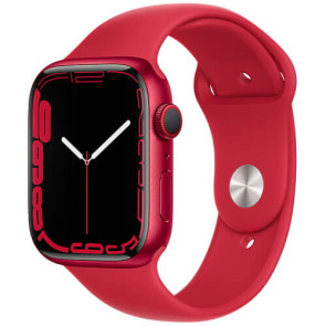 Apple WATCH Series 7 45mm GPS + Cellular Red Aluminum Case with (PRODUCT)RED Sport Band (MKM83)