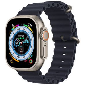 Apple Watch Ultra Titanium Case with Midnight Ocean Band (MQET3/MQFK3) Активированные