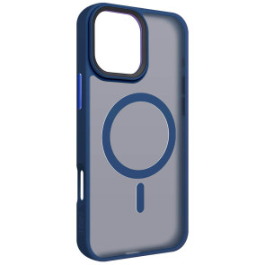 Чехол-накладка ArmorStandart Uniq MagSafe для Apple iPhone 16 Pro Max Dark Blue (ARM79512)