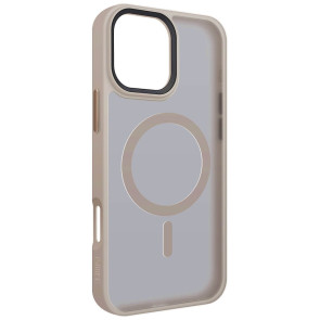 Чехол-накладка ArmorStandart Uniq MagSafe для Apple iPhone 16 Pro Max Titanium Gold (ARM79513)