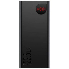 Внешний аккумулятор Baseus Adaman Metal Digital Display 20000mAh 22.5W Black (PPAD000101/PPAD000101)