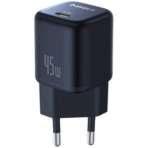 Сетевое зарядное устройство Baseus PicoGo GaN Fast Charger 45W Cosmic Black (P10176800123-00)