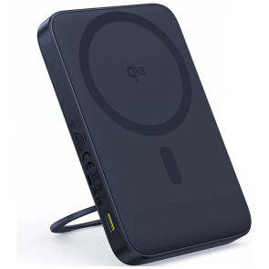 Внешний аккумулятор Baseus PicoGo Qi2 Magnetic with Rotatable Stand 5000mAh 20W Cosmic Black (P10076802123-00)