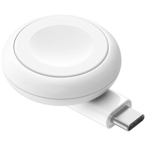 Беспроводное зарядное устройство Belkin BoostCharge Portable USB-C Apple Watch Charger White (WIZ022GLWH-B1)