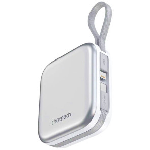Внешний аккумулятор Choetech 10000 mAh LED Display White (B697-WH)