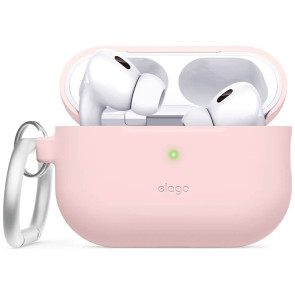 Чехол Elago Silicone Hang Case Lovely Pink for Airpods Pro 2 (EAPP2CSC-ORHA-LPK)