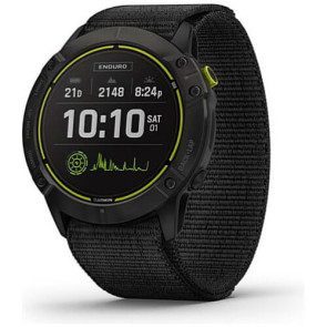 Смарт-часы Garmin Enduro Carbon Gray Titanium with Black UltraFit Nylon Strap (010-02408-01/11) ГАРАНТИЯ 12 мес.