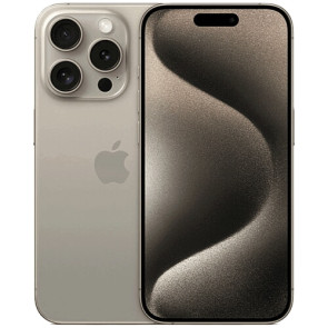 iPhone 15 Pro 256GB Natural Titanium Dual Sim (MTQA3)