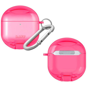 Чехол LAUT AERO PROTECT for AirPods 4 Crystal Bright Pink (L_AP5_AP_P)