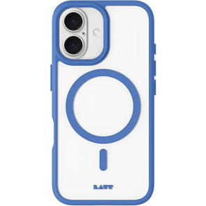 Чехол-накладка LAUT HUEX PROTECT for iPhone 16 Plus Blue (L_IP24C_HPT_BL)