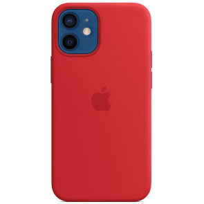 Чехол-накладка Apple iPhone 12 Mini Silicone Case with MagSafe (PRODUCT)RED (MHKW3)