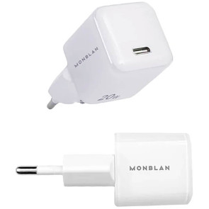 Сетевое зарядное устройство Monblan 20W USB-C Nano Series White