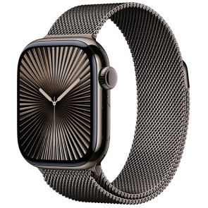 Ремешок Monblan для Apple Watch 42/44/45/46/49mm Milanese Series Black