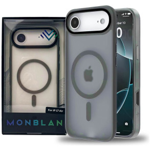 Чехол-накладка Monblan for iPhone 17 Air Magnetic Matte Series (Grey)