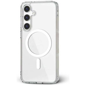 Чехол-накладка Monblan для Samsung S24 Ultra Magnetic Crystal Series (Transparent)