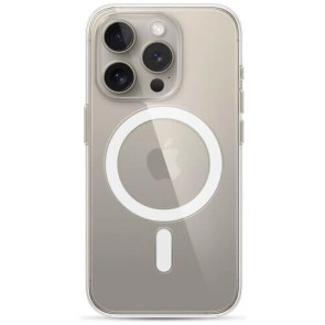 Чехол-накладка Monblan for iPhone 15 Pro with MagSafe Transparent