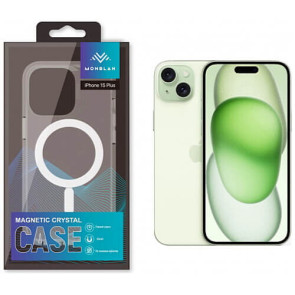 Чехол-накладка Monblan for iPhone 15 Plus with MagSafe Transparent