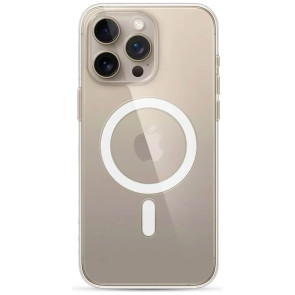 Чехол-накладка Monblan для iPhone 14 Pro Max [MMC14PM] Magnetic Crystal Series (Transparent)
