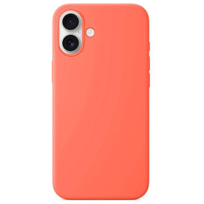 Чехол-накладка Monblan Magnetic Silicone MagSafe for iPhone 16 Tangerine