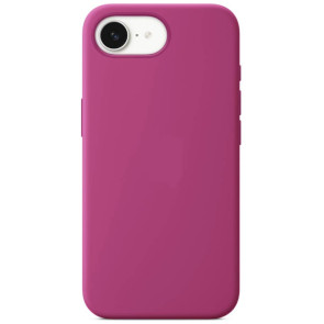 Чехол-накладка Monblan Magnetic Silicone MagSafe for iPhone 16e Fuchsia