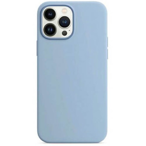 Чехол-накладка Monblan Magnetic Silicone MagSafe for iPhone 12 Pro Max Cloud Blue