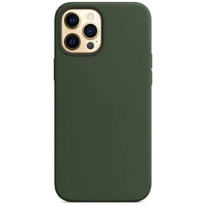 Чехол-накладка Monblan Magnetic Silicone MagSafe for iPhone 12 Pro Max Cyprus Green