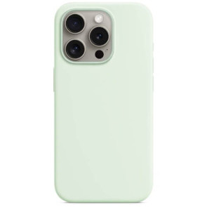 Чехол-накладка Monblan Magnetic Silicone MagSafe for iPhone 15 Pro Max Soft Mint