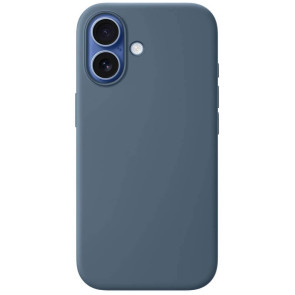 Чехол-накладка Monblan Magnetic Silicone MagSafe for iPhone 17 Anchor Blue