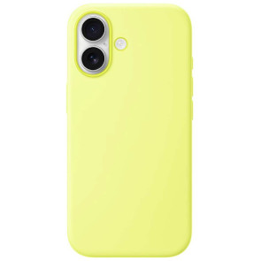 Чехол-накладка Monblan Magnetic Silicone MagSafe for iPhone 17 Neon Yellow