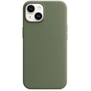 Чехол-накладка Monblan Magnetic Silicone MagSafe for iPhone 14 Olive