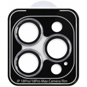 Защитное стекло Monblan для камеры iPhone 18 Pro/18 Pro Max Metal Ring Series (Transparent)