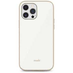 Чехол-накладка Moshi iGlaze Slim Hardshell Case Pearl White for iPhone 13 Pro (99MO132103)