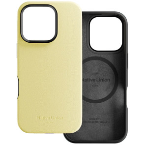 Чехол-накладка Native Union Active Case Lemon for iPhone 16 (ACTCSE-LMO-NP24)
