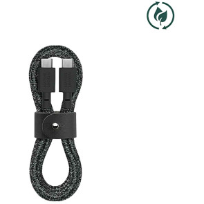 Кабель Native Union Belt XL Cable USB-C to USB-C Cosmos Black (3 m) (BELT-XL-C-COS-3-NP)