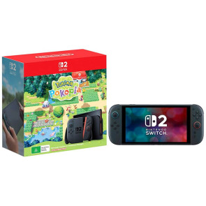 Портативная игровая приставка Nintendo Switch 2 Black Pokemon Pokopia Bundle (045496337445) ГАРАНТИЯ 12 мес.