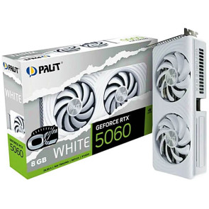 Видеокарта Palit GeForce RTX 5060 White OC (NE75060U19P1-GB2063M)