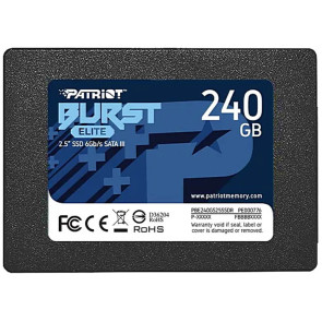 SSD-накопитель PATRIOT Burst Elite 240GB (PBE240GS25SSDR)