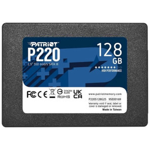 SSD-накопитель PATRIOT P220 128GB (P220S128G25)