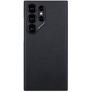 Чехол-накладка Pitaka MagEZ Case 4 Twill for Samsung Galaxy S24 Ultra Black/Grey (KS2401U)