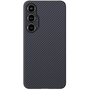 Чехол-накладка Pitaka MagEZ Case 4 Twill for Samsung Galaxy S24 Black/Grey (KS2401)