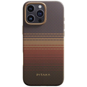 Чехол-накладка Pitaka Military-Grade Protective Sunset for iPhone 16 Pro (KI1601CPSU)