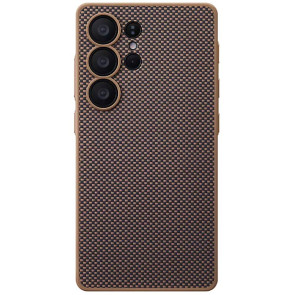 Чехол-накладка Pitaka PinButton Case Plain 600D Black/Gold for Samsung Galaxy S25 Ultra (PBS2502U)