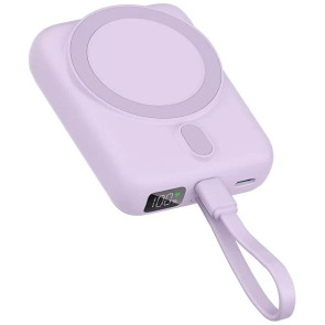 Внешний аккумулятор Proove Neutron 10000mAh 22.5W Qi 15W Purple (PBNE22022209)