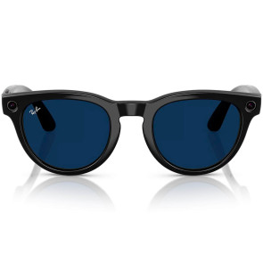 Смарт-очки Ray-Ban | Meta Headliner Large - Shiny Black / Clear to Sapphire Transitions (RW4009F 601/MF 51-23)