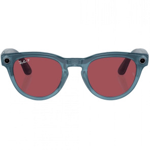 Смарт-очки Ray-Ban Meta Headliner Shiny Jeans Frame/Dusty Red Lenses (RW4009 66985Q 50-23)