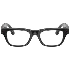 Смарт-очки Ray-Ban Meta Blayzer Optics Gen2 Transparent Black Frame with Demo Lens (RW7001 8526 50-19)
