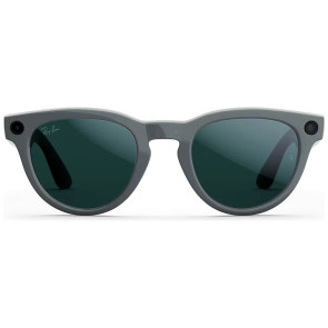 Смарт-очки Ray-Ban Meta Headliner Gen 2 Standard Shiny Asteroid Grey Frame/Clear to Emerald Transitions Lenses (RW4013 6702CE 50-23)