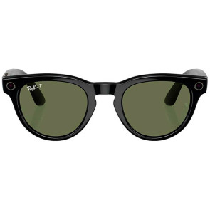 Смарт-очки Ray-Ban Meta Headliner Gen 2 Low Bridge Fit Standard Shiny Black Frame/G-15 GreenLenses (RW4013F 601/71 51-23)
