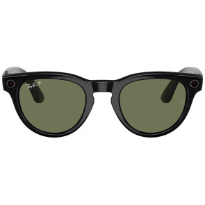 Смарт-очки Ray-Ban Meta Headliner Shiny Black Frame/Green Lenses (RW4009F 601/9A 50-23)